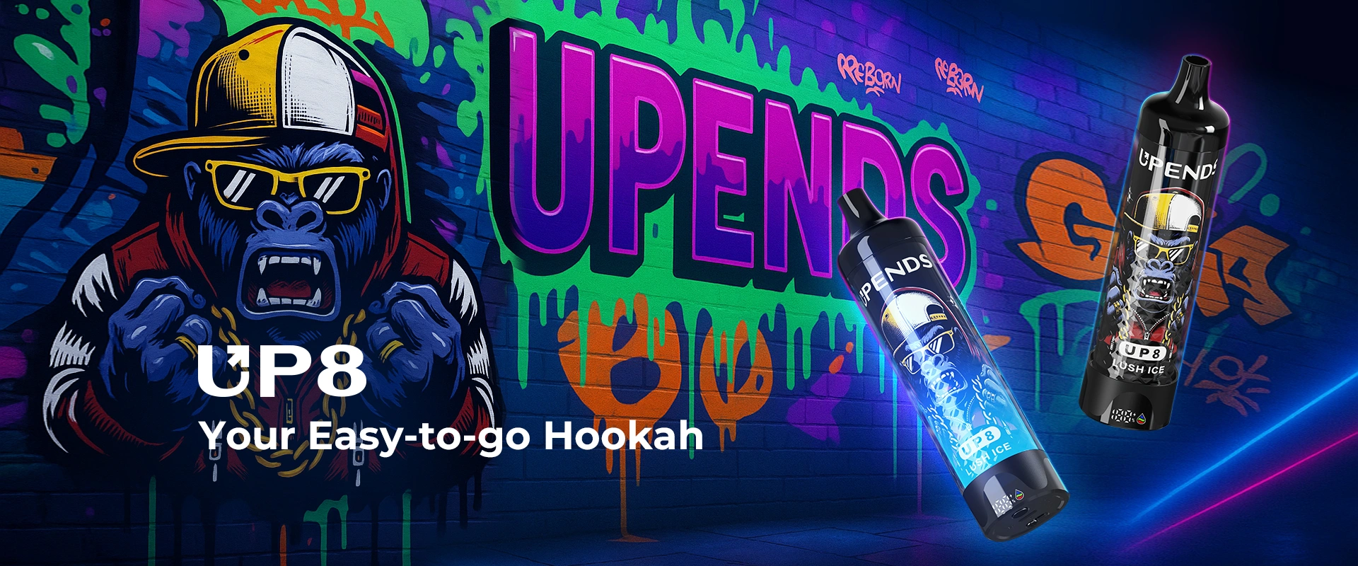 UP8 Disposable Vape - Your Easy-to-go Hookah
